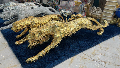 Golden Cheetah Decor