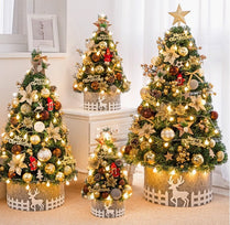 Green Ornamented Christmas Tree