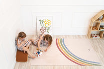 Natural rubber playmat Rainbow Sky Big