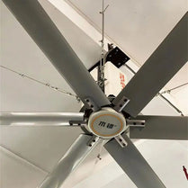 Mpfans New Design Greenhouse Big Large Warehouse Ceiling Fans 24Ft 1.5Kw 6 Blades Hvls Fan