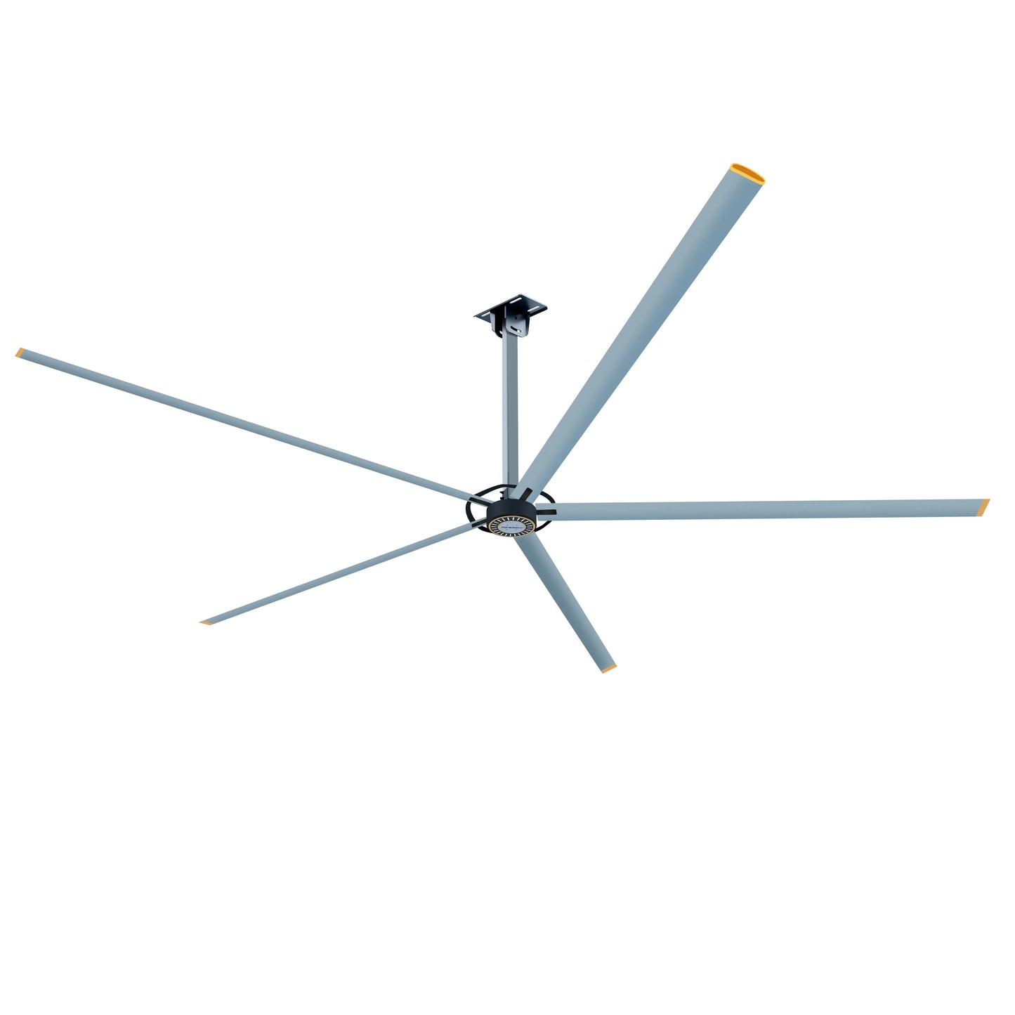 Move-Point Factory PMSM 24ft (7.3m) big industrial ceiling fan hvls fans industrial large ceiling fan blades