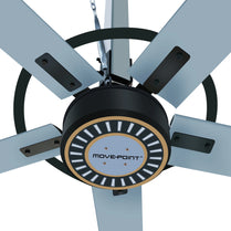 Move-Point Factory private label PMSM 24ft (7.3m) large industrial fans hvls fans big ceiling fans