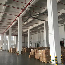 Mpfans Guangdong Factory Shop Big The Largest Industrial Ceiling Fans Hvls Fan Solar 24Ft