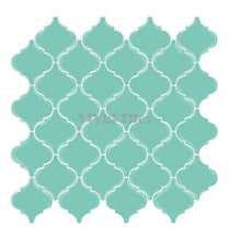 2.5mm Green color with white grout for home decor -HB518