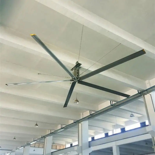 Mpfans Hot Selling Big Diameter Ceiling Fan Industrial Large Have Strong Power High Effic 208 To 240 Single Phase Hvls Fans
