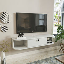 Ibarra 120 cm Asma TV Unit White