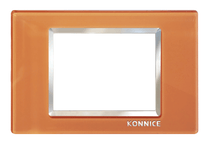 Orange Crystal Electric Wall Cover