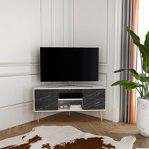 Tv Stand Lesson White&Bendire -LSS47TS01