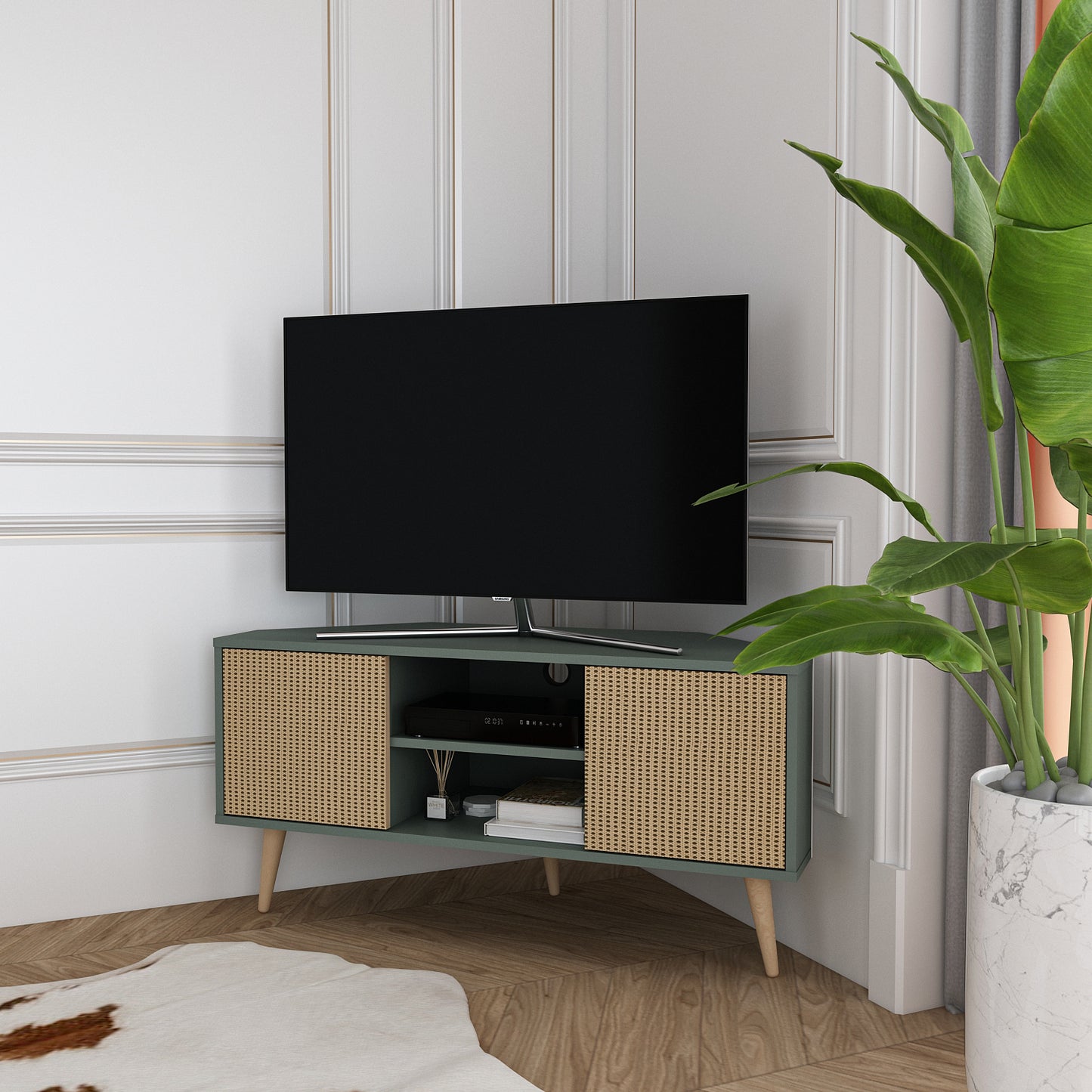 Tv Stand Lesson Silva&Rattan Pattern-LSS47TS04