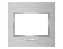 Silver Aluminum Electric Wall Cover