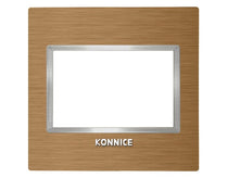 Gold Aluminum Electric Wall Cover