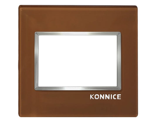 Brown Crystal Electric Wall Cover