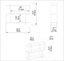 Mina Wall Shelf - White