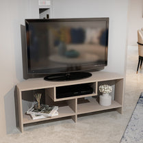 Maldiv Corner TV Unit - Cotton Beige