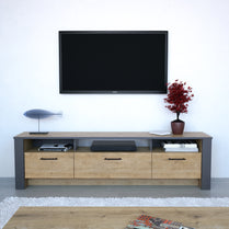 TV Stand Manhattan 180 - Oak-MN71TSB01