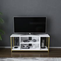 Rinaldo TV Unit - Gold-White