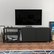 Primrose TV Unit - Black-Antrasit