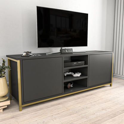 Otis TV Unit - Gold-Anthracite