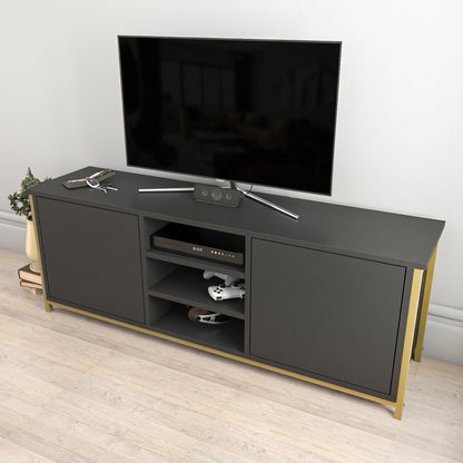 Otis TV Unit - Gold-Anthracite
