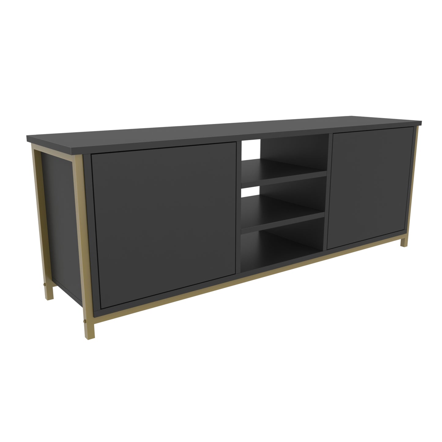 Otis TV Unit - Gold-Anthracite