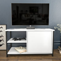 Muskegon TV Unit - Black-White