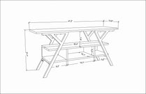 Minerva TV Unit - White-White