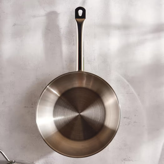 pradeep 9-piece stainless steel cookware set -chrome