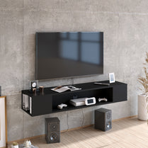 PETI FLOATING TV Unit - Black