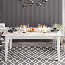 Polka DINING TABLE EPHESUS&White