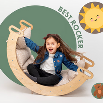 Climbing Arch Rocker: Active Play for Kids