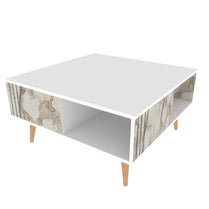 Coffee Table Ronas - White-RON35CT02