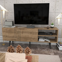 TV Stand Ronas - Walnut-RON63TS01