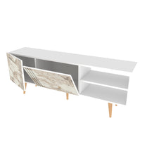 TV Stand Ronas - White-RON63TS02