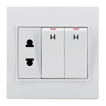 American Electric Socket with Double switch