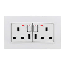 Double Electric Socket with USB