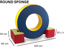 Soft Play Doughnut with Supports: Safe and Fun