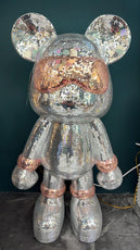 Silver & Gold Color Bear Brick