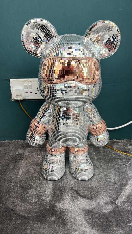 Silver & Gold Color Bear Brick