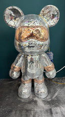 Silver & Gold Color Bear Brick