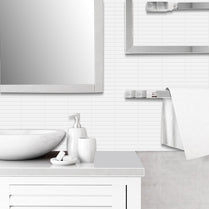 White Finger Vinyl Tile T80042