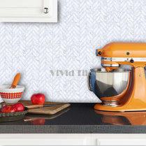 Thicker Upgrade Black Subway Vinyl Tile HB103