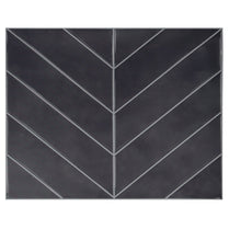 Chevron Black Marble Vinyl Tile