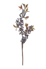 Foliage Berry Spray Purple GB 58cm- TL4005