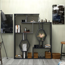 Bookshelf Tamara-Black-TMR52BC10