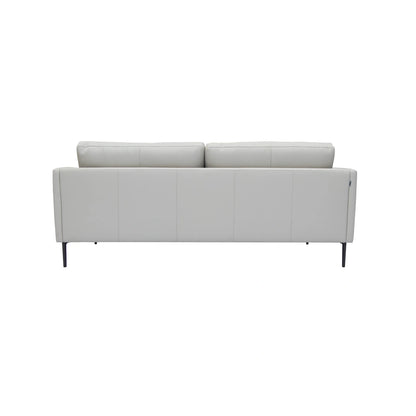 Gray sofa on a white background