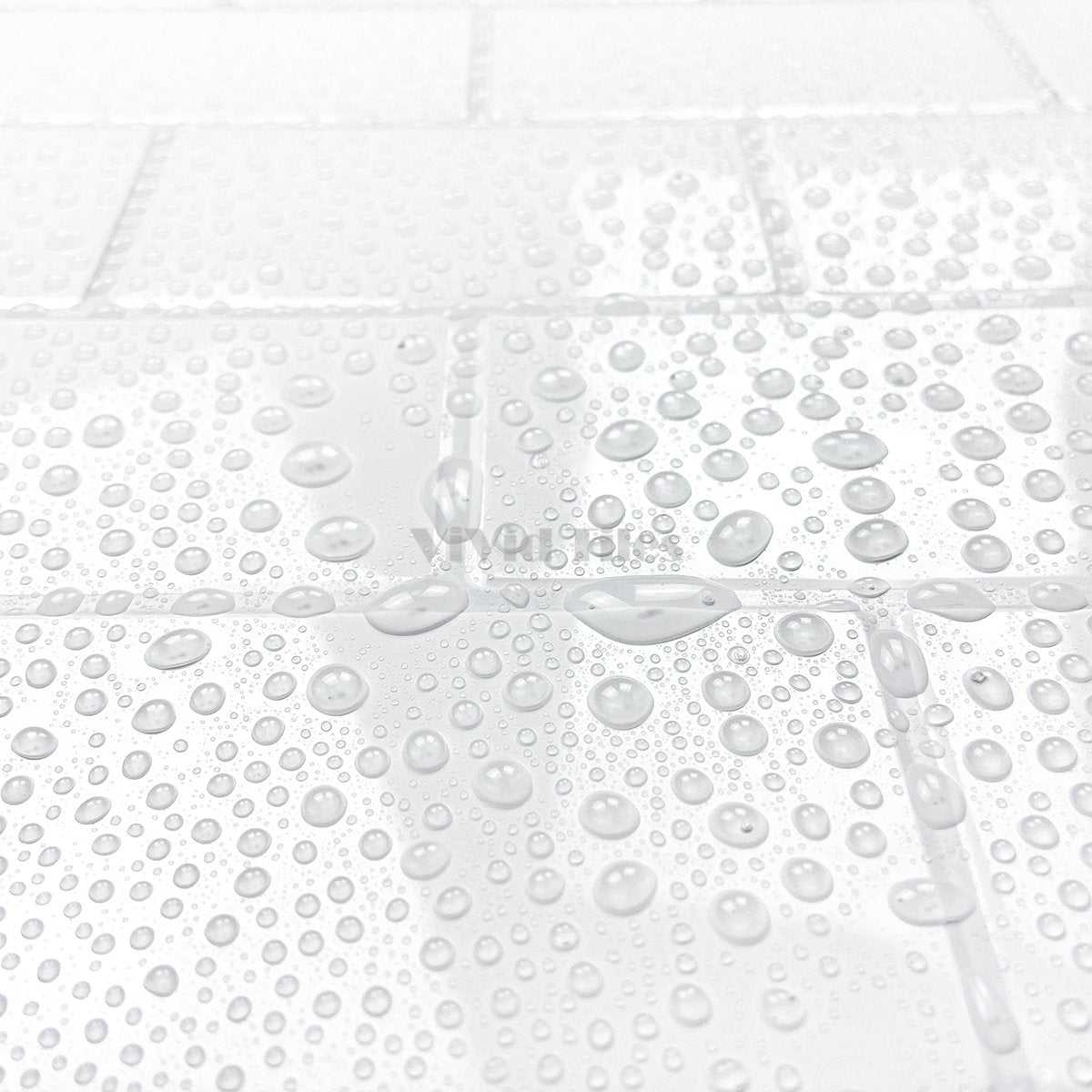 Pure White Brick PET Wall Tile VP112