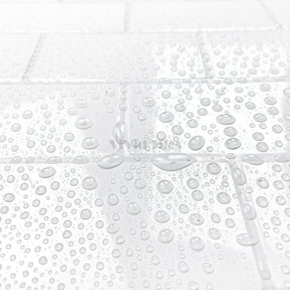 Pure White Brick PET Wall Tile VP112