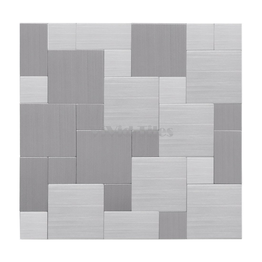 Square Stainless Mosaic Composite Tile WJ-01