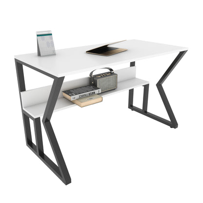 Wake Computer Desk Black White