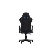 Black office chair on a white background